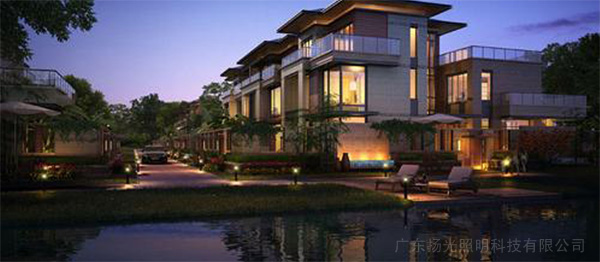 環境燈部分景觀照明效果圖